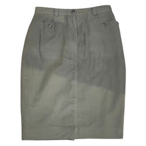 Vintage green pencil skirt